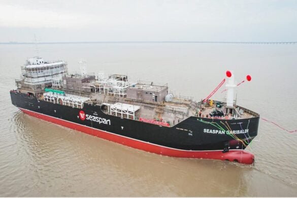 Seaspan Energy Launches Its First LNG Bunker Vessel