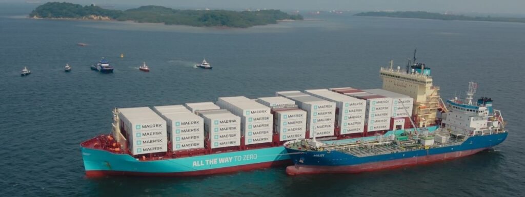 MPA singapore First Methanol Bunkerin Maersk Hong Lam Marine