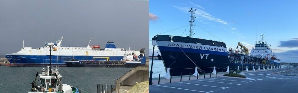 Port of Ceuta Bunker Supply barge