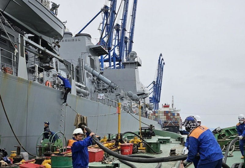 Synergy Asia Successful Bunkering for Japan Navy Vessels in Hai Phong