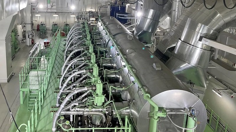 Alexandra Maersk Methanol Engine Boxship