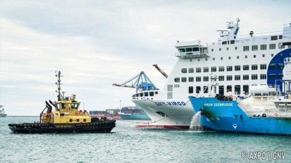 AXPO and GNV Bio-LNG Bunkering Genoa Italy