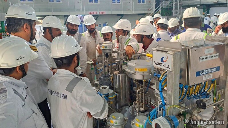 Anglo-Eastern Crew Training Ammonia