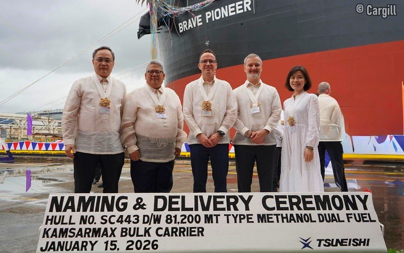 Cargill Names Bravo Pioneer Methanol Vessel