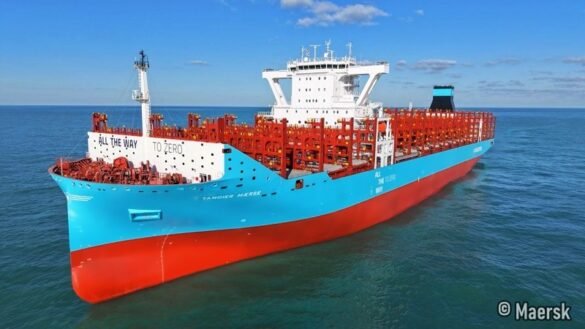 Tangier maersk methanol vessel