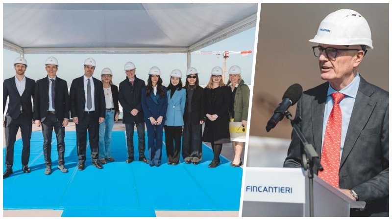 Fincantieri Shipyard Viking Libra Launch