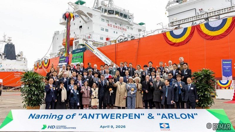 Exmar Naming Ammonia Dual Fuel Vessels